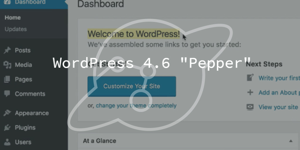 WordPress 4.6 Update "Pepper"